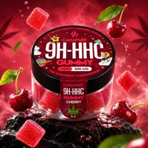 Canapuff 9H-HHC Gummy Cherry, 500 mg