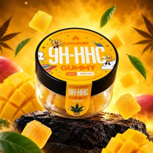 Canapuff 9H-HHC Gummy Mango, 500 mg