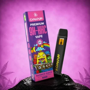Canapuff Premium 9H-HHC vape Rainbow Runtz